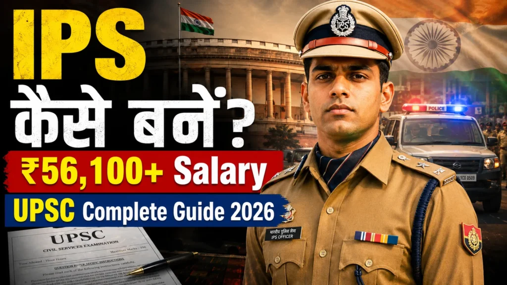 IPS Kaise Bane 2026 में IPS Officer बनने की पूरी जानकारी